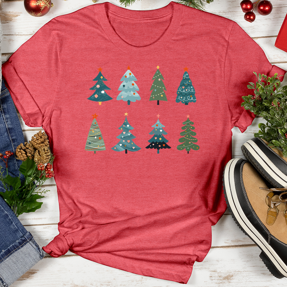Xmas Trees Softstyle Tee