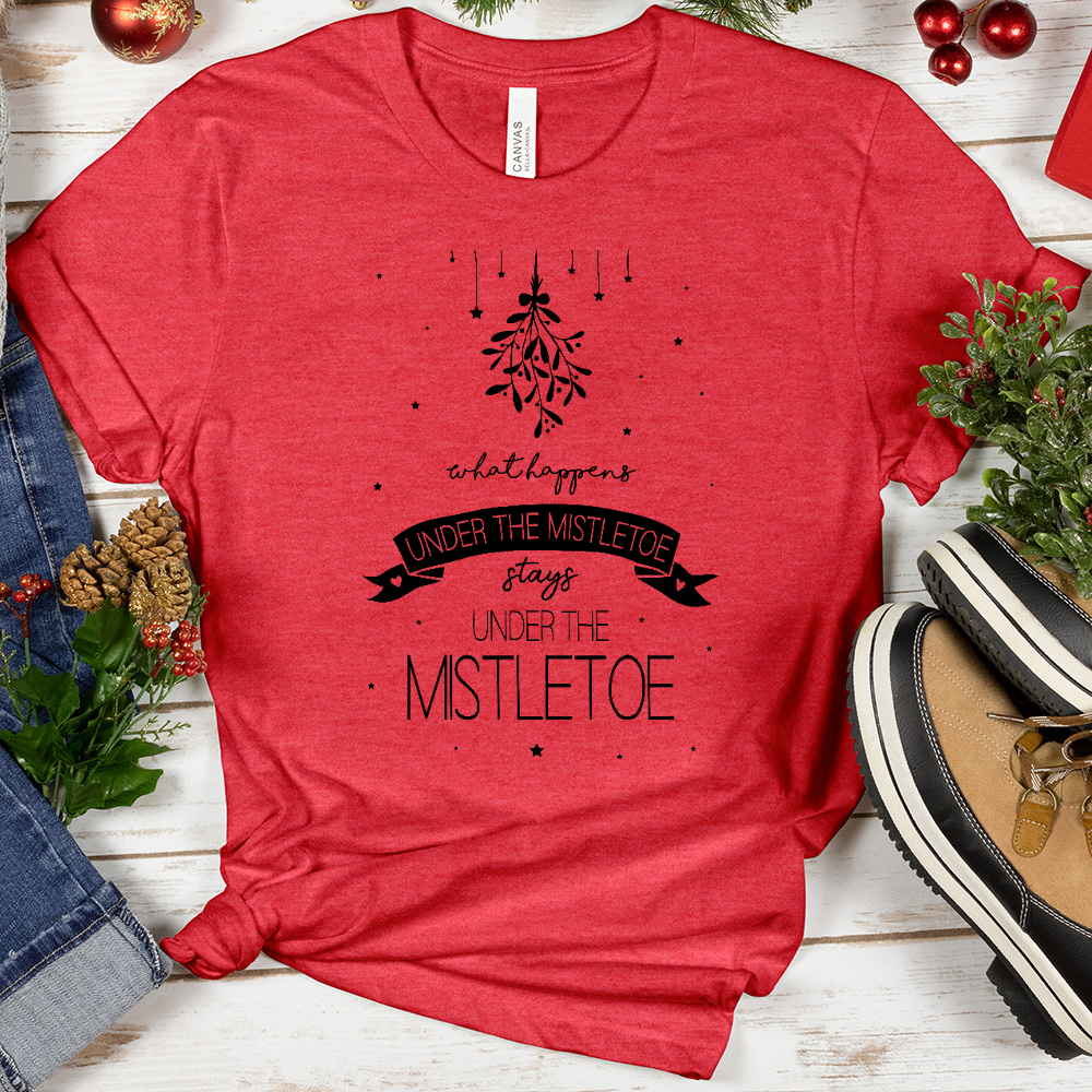 VIP What Happens Under the Mistletoe 01 Tee