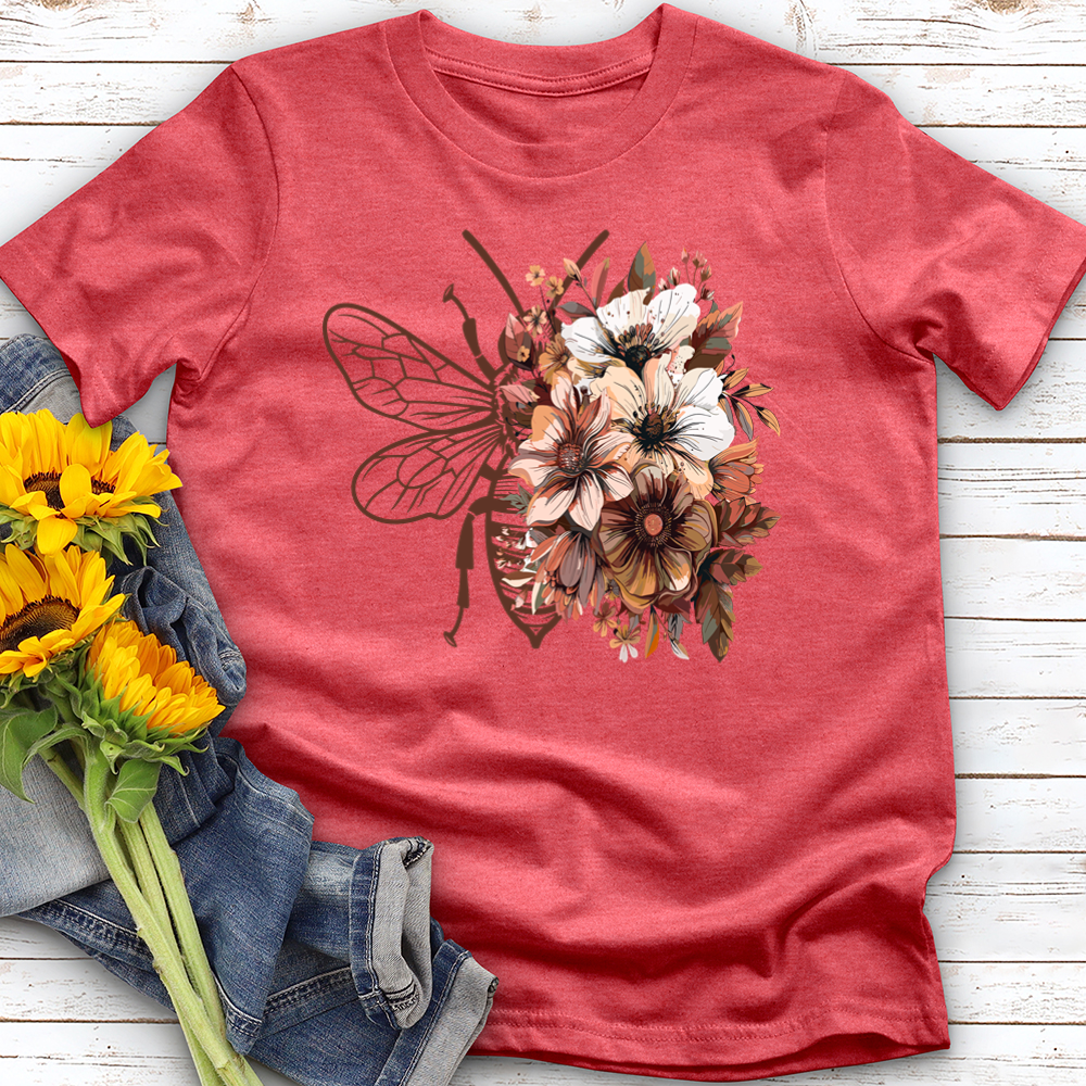 Bee Floral Softstyle Tee