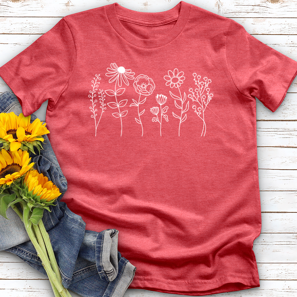 Wild Flowers Softstyle Tee