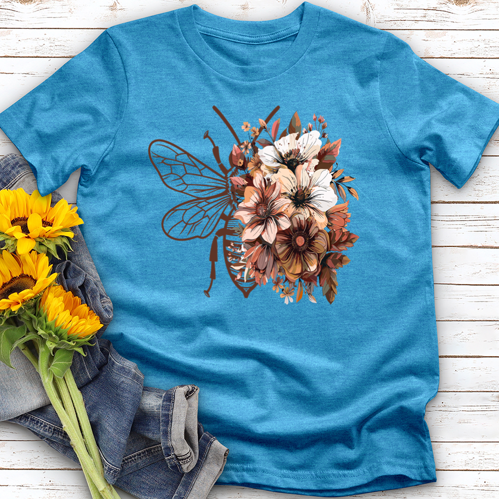 Bee Floral Softstyle Tee