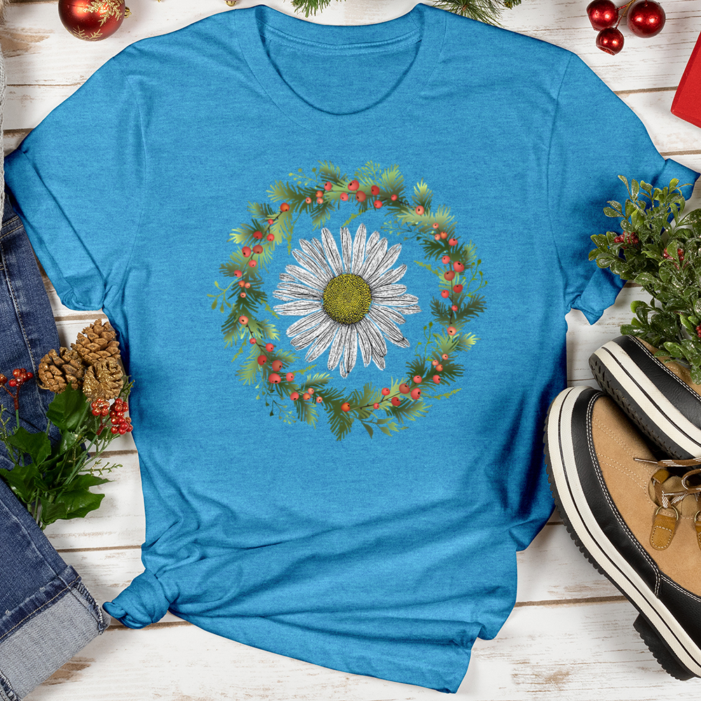 Christmas Lights Daisy Softstyle Tee