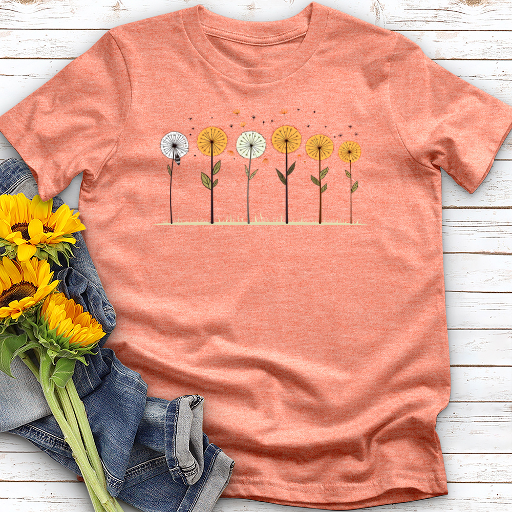 Simplistic Dandelions Tee