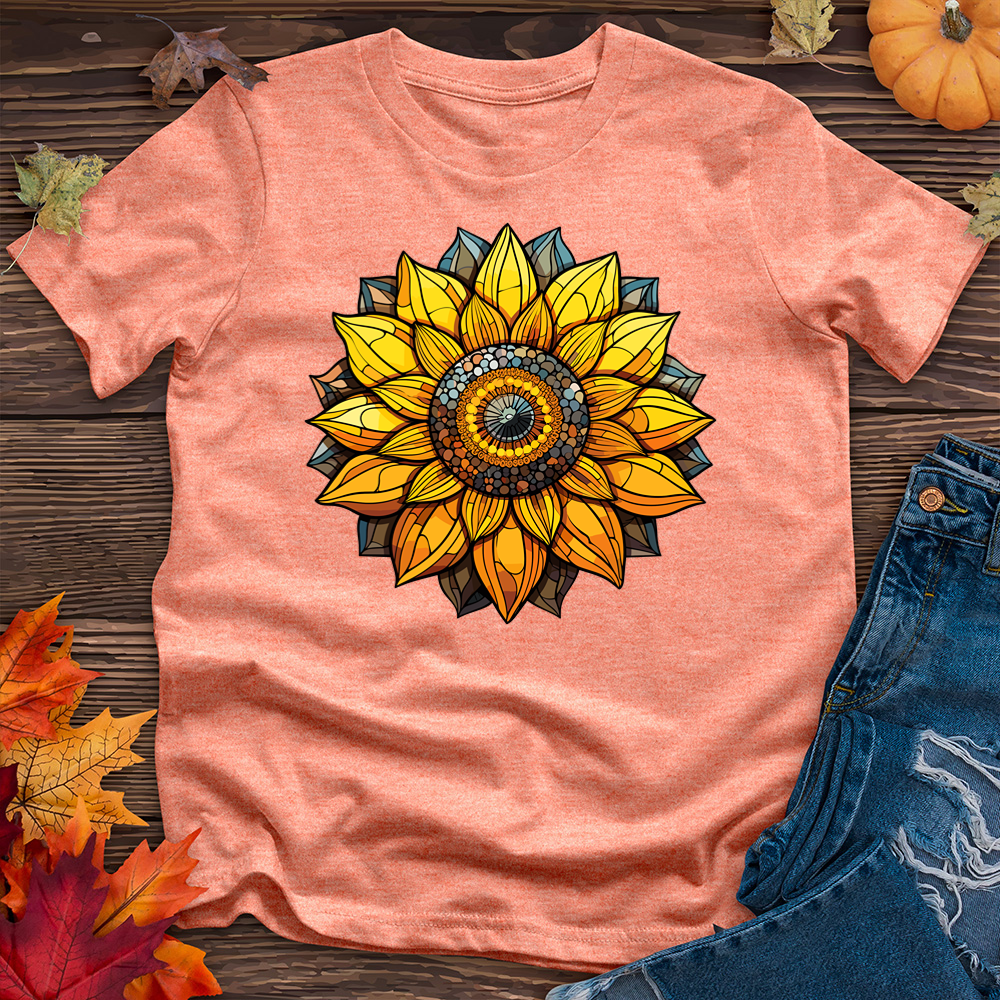 Vibrant Tile Sunflower Tee