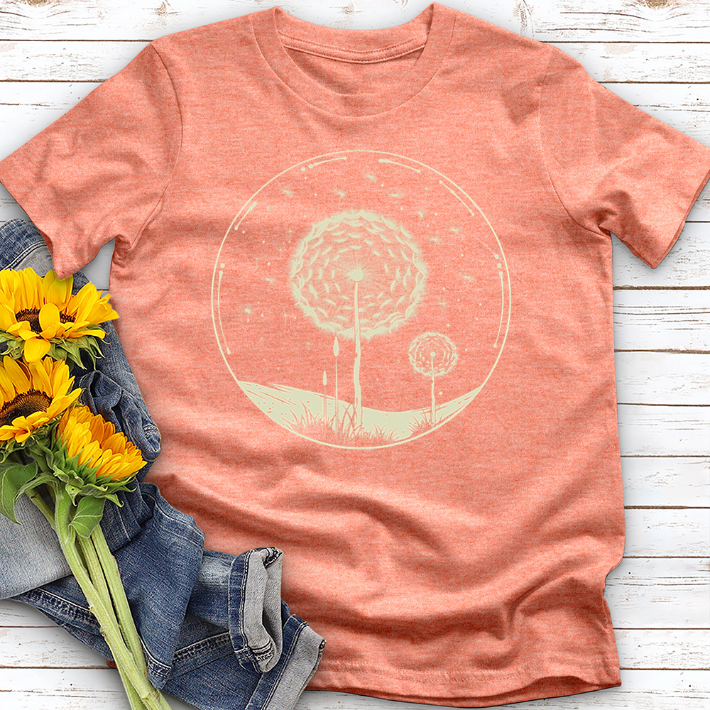 Midnight Dandelions Tee