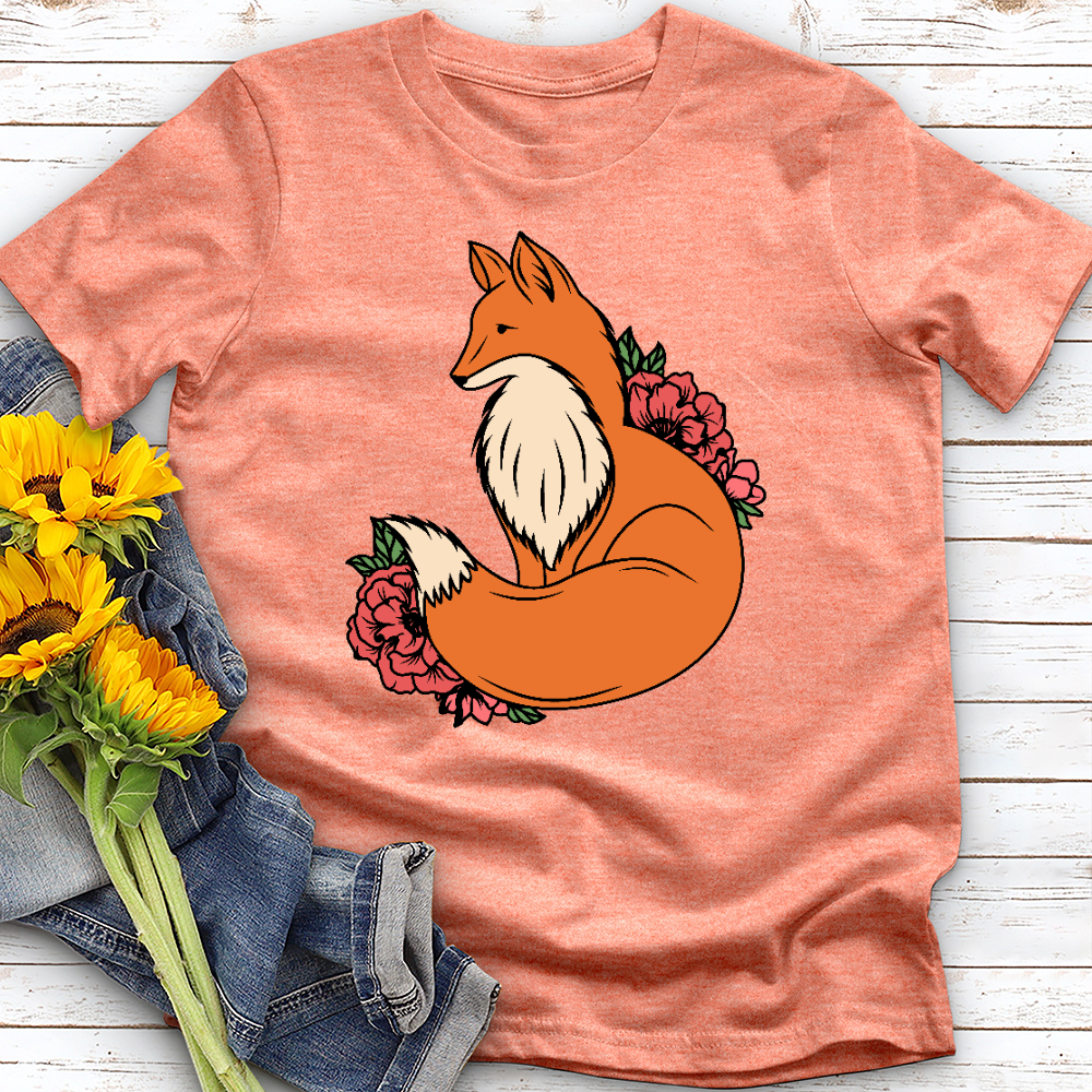 Floral Fox Tee