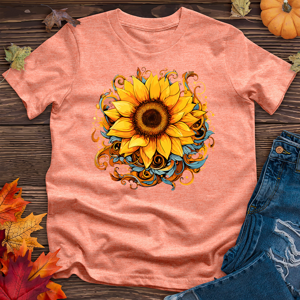 Rippling Sunflower Tee
