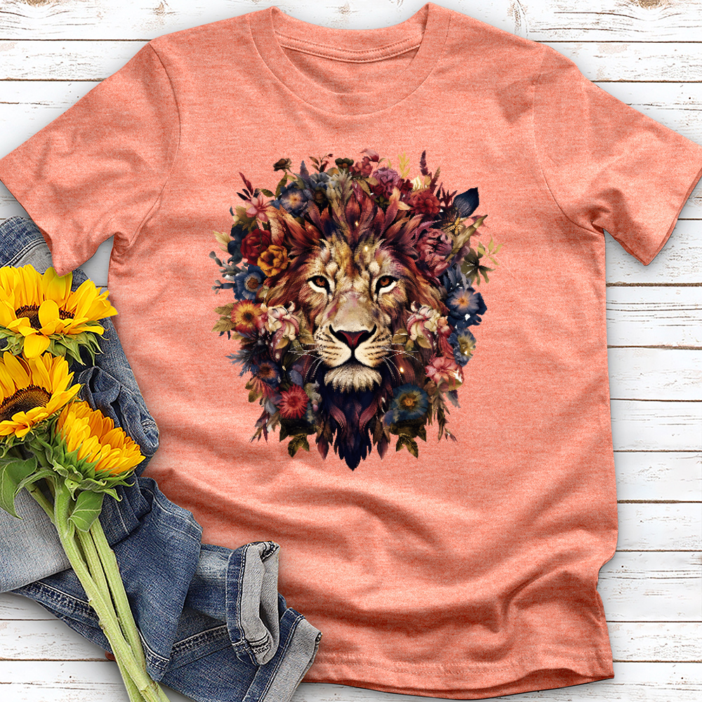 Floral Lion's Mane Tee