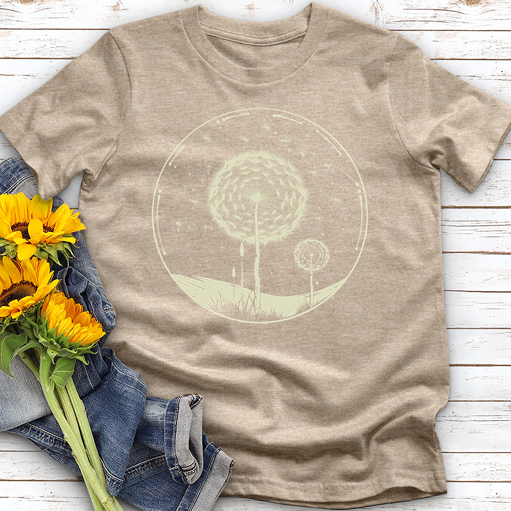 Midnight Dandelions Tee
