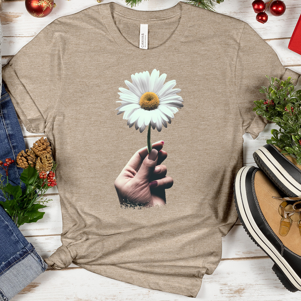 Hand Picked Daisy Tee