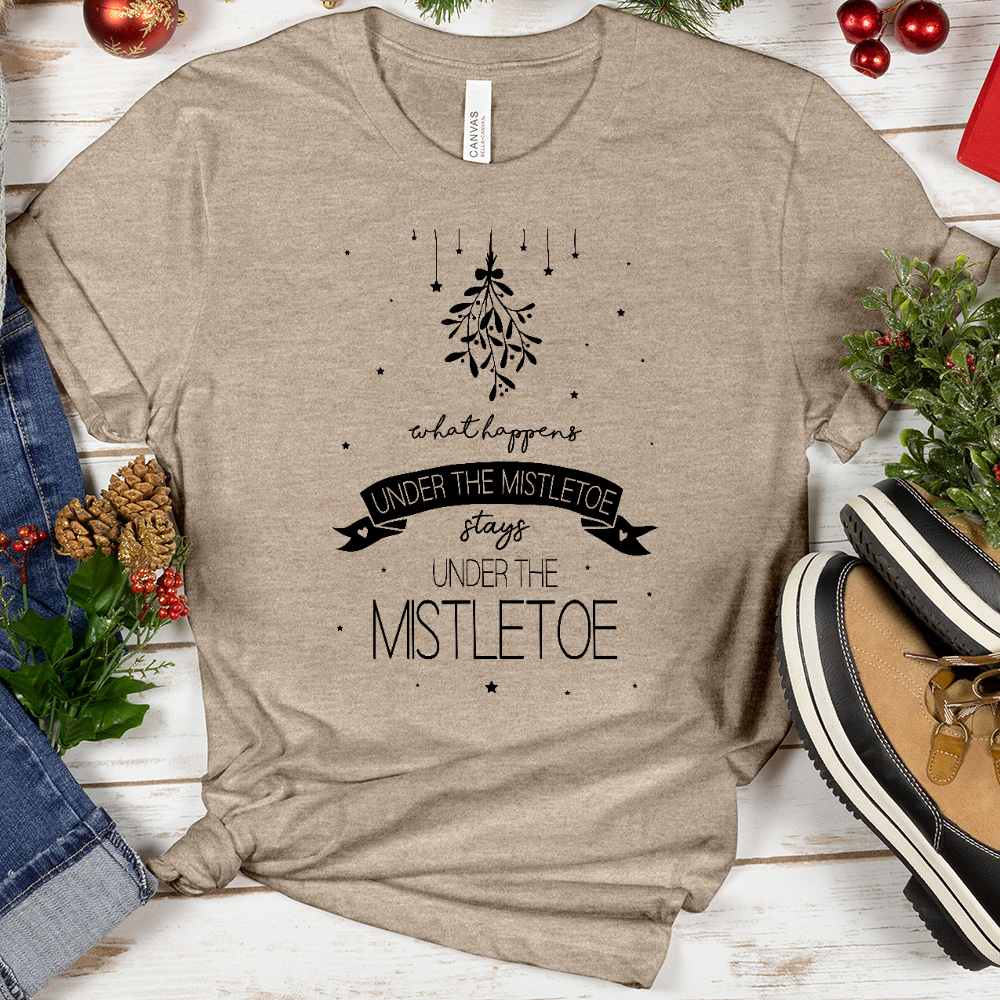 VIP What Happens Under the Mistletoe 01 Tee