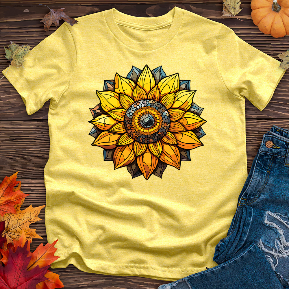 Vibrant Tile Sunflower Tee