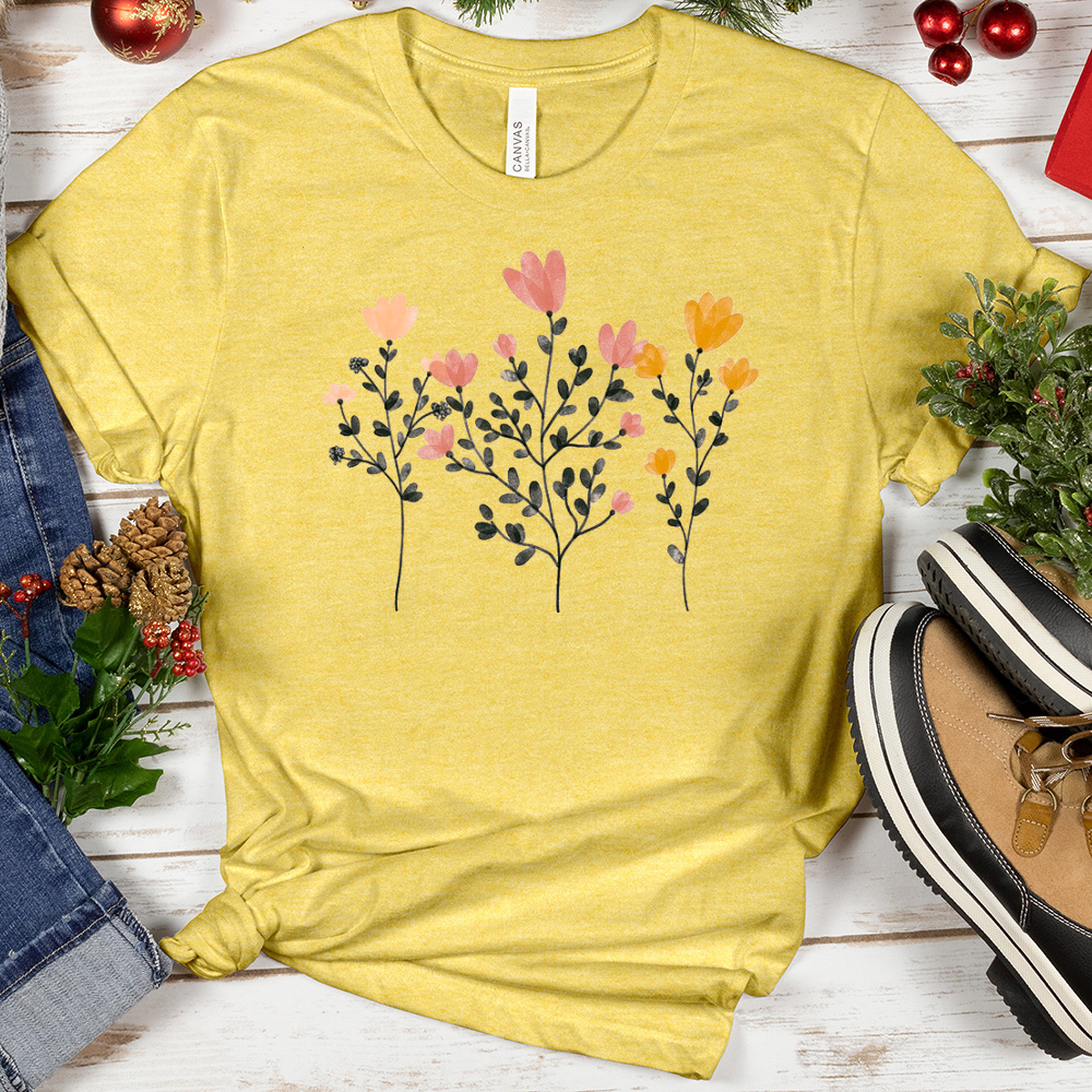 Pastel Flowers Tee