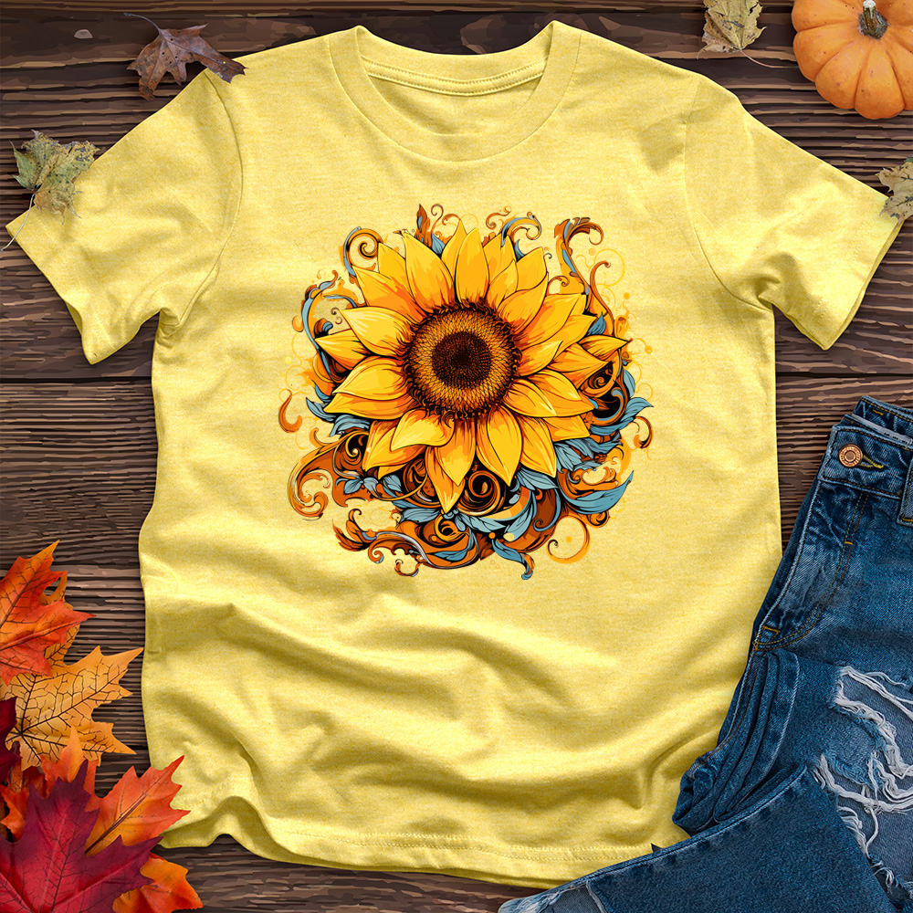 Rippling Sunflower Tee