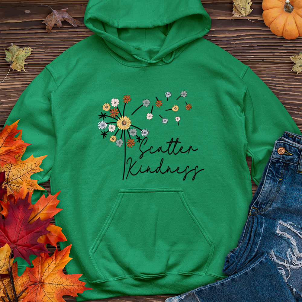 Scatter Kindness Color Dandelion Hoodie