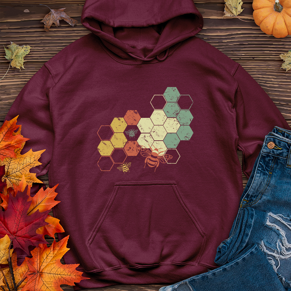 Rainbow Honeycomb Hoodie