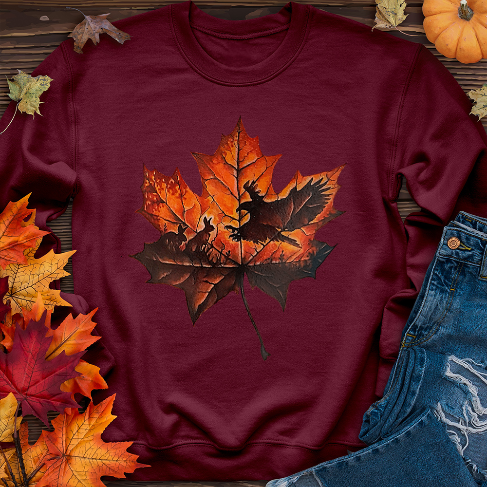 Maple Leaf Crewneck