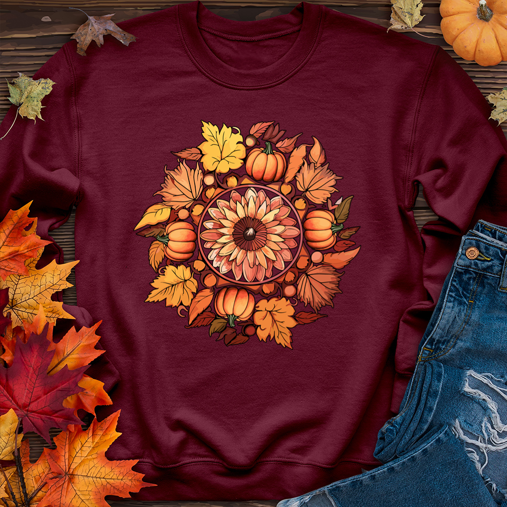Leaves and Pumpkins Sweater