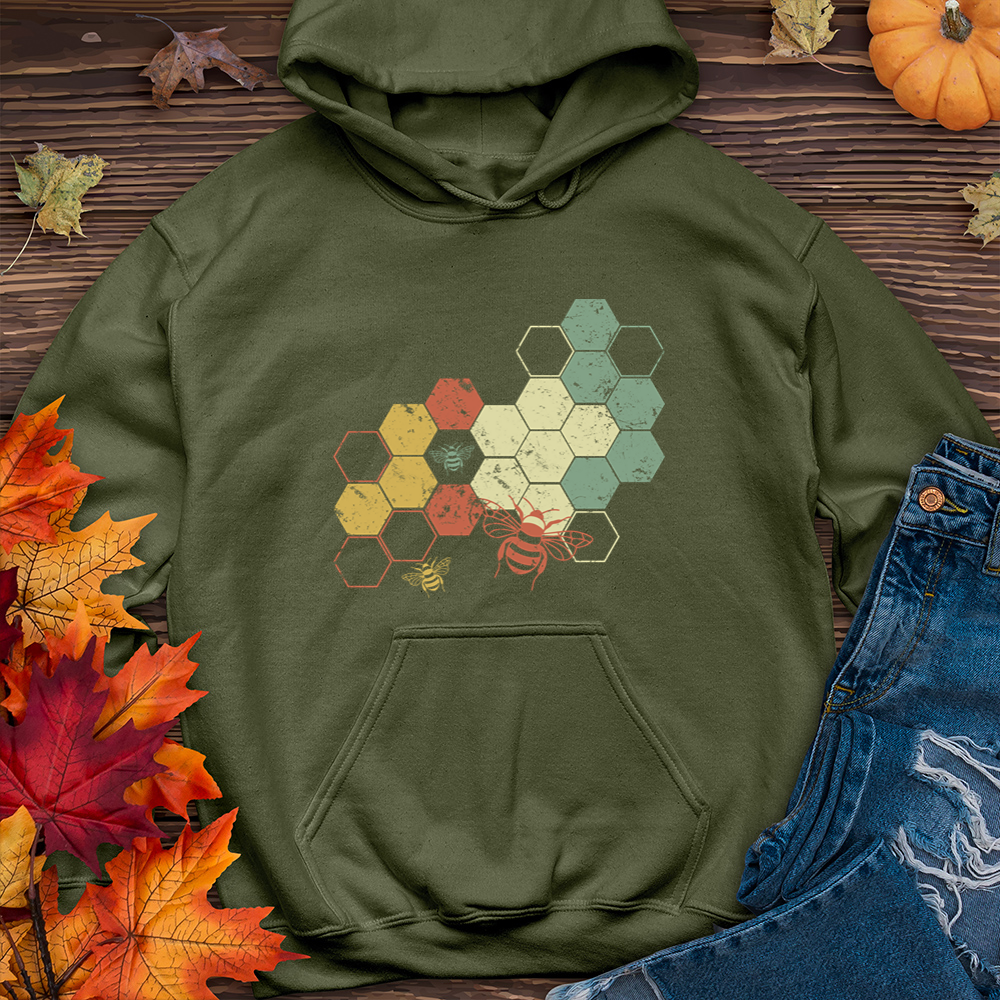 Rainbow Honeycomb Hoodie