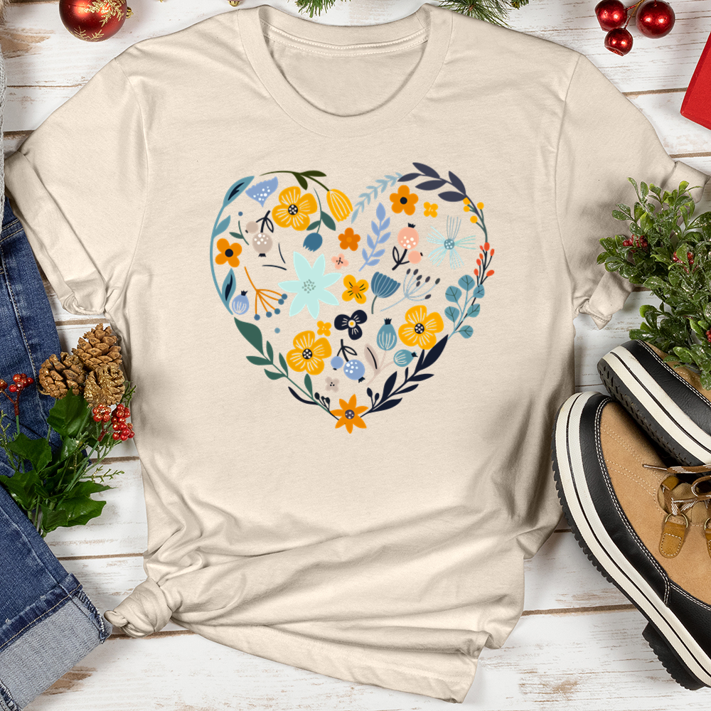 Floral Love Softstyle Tee