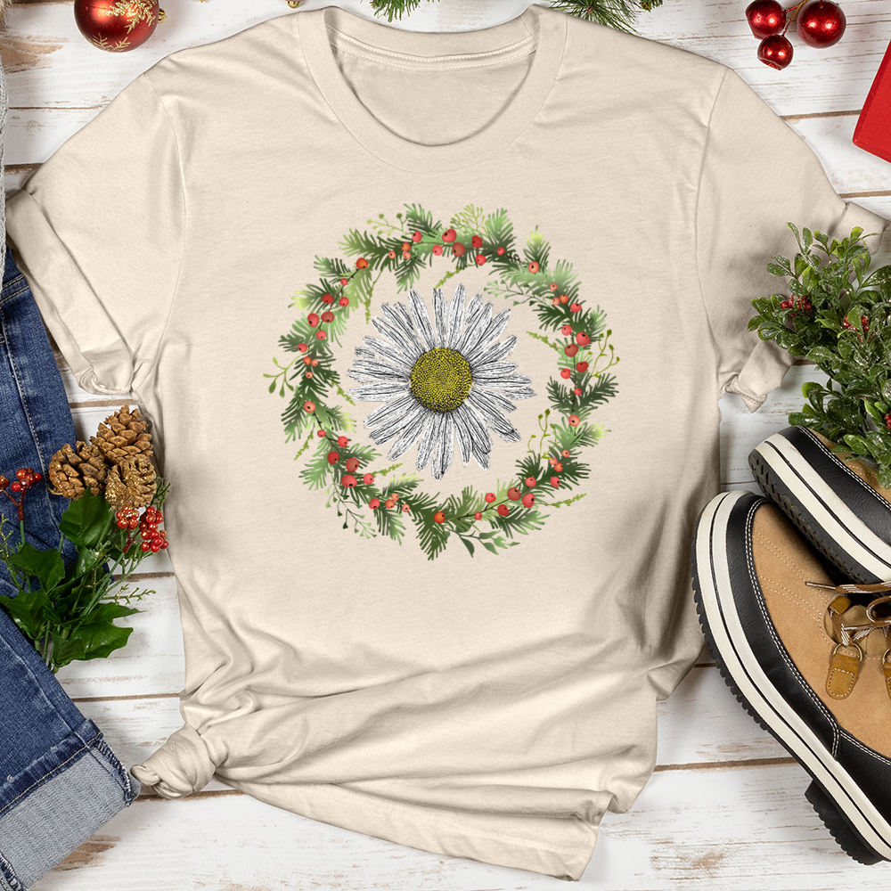 Christmas Lights Daisy Softstyle Tee