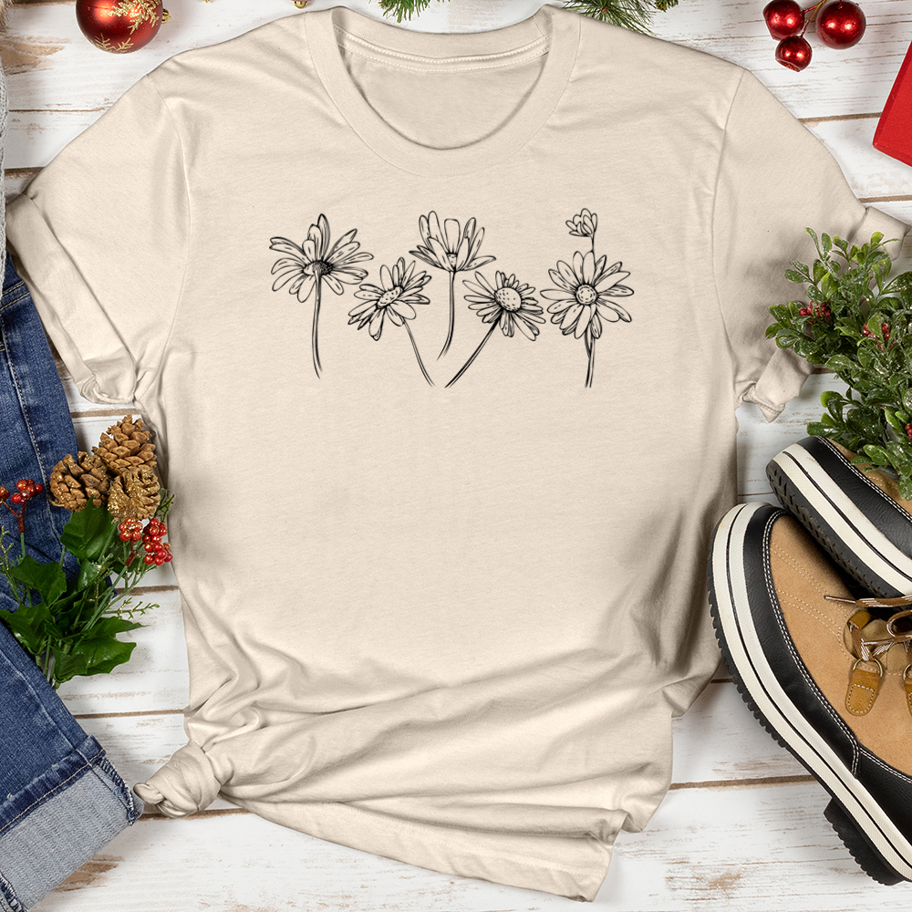Daisy Minimalist Softstyle Tee