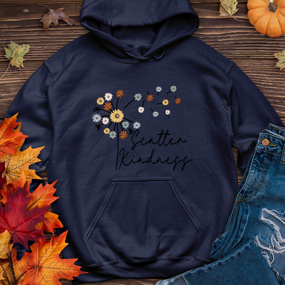 Scatter Kindness Color Dandelion Hoodie
