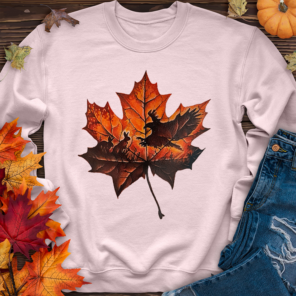 Maple Leaf Crewneck