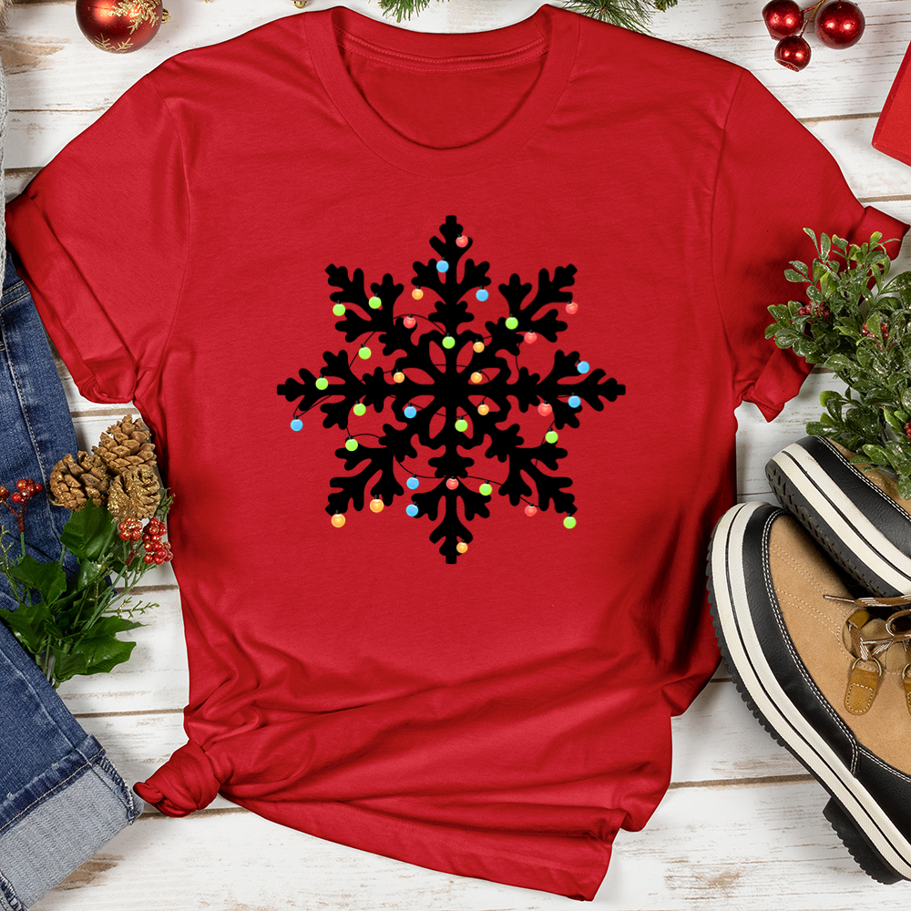 Snowflake Lights Softstyle Tee
