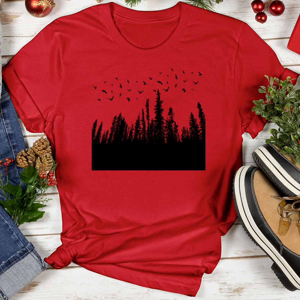 Eerie Woods Softstyle Tee