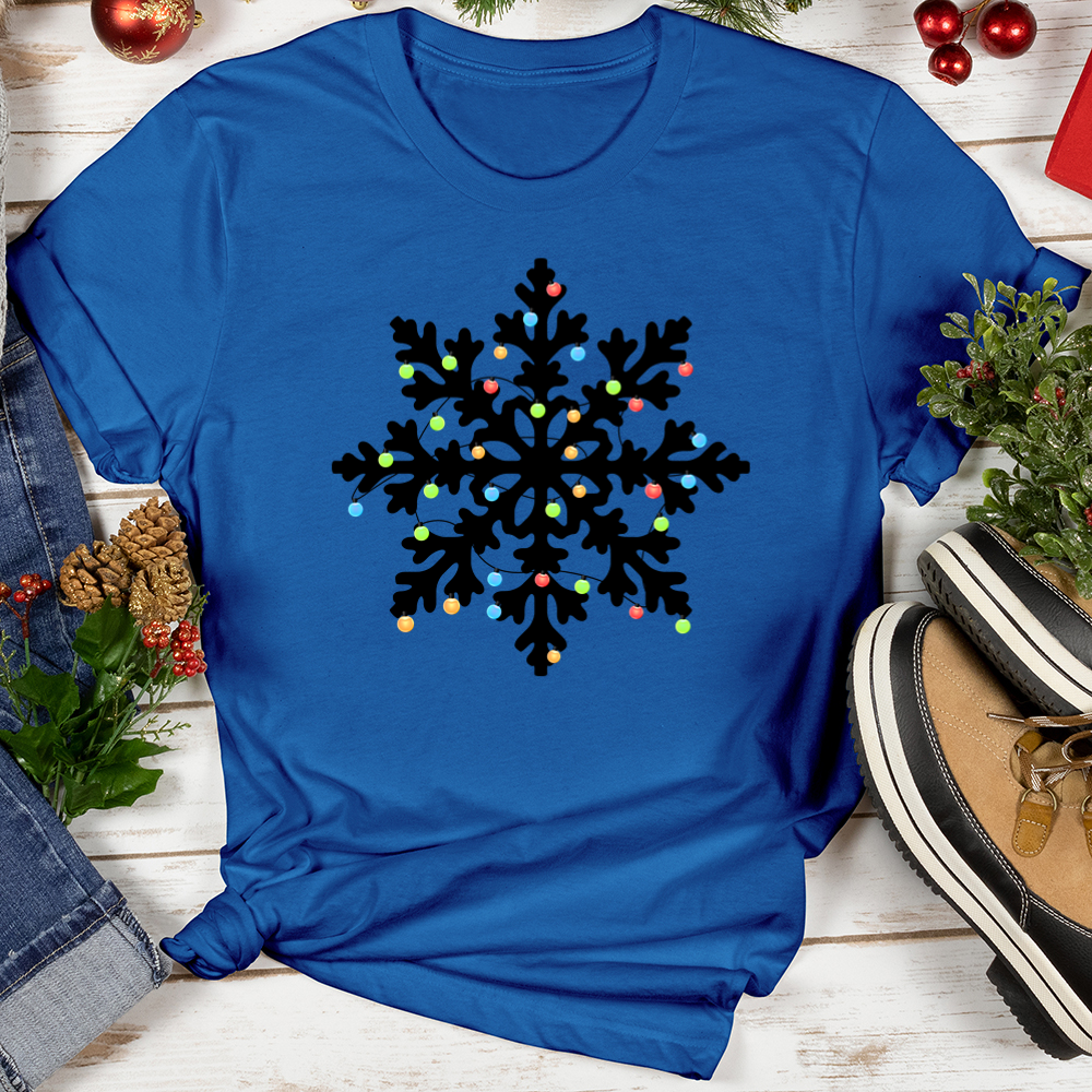 Snowflake Lights Softstyle Tee