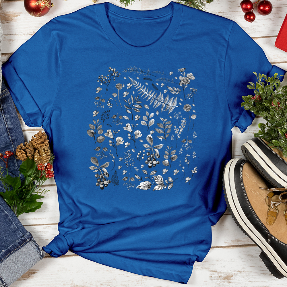 Frosty Botanical Garden Softstyle Tee