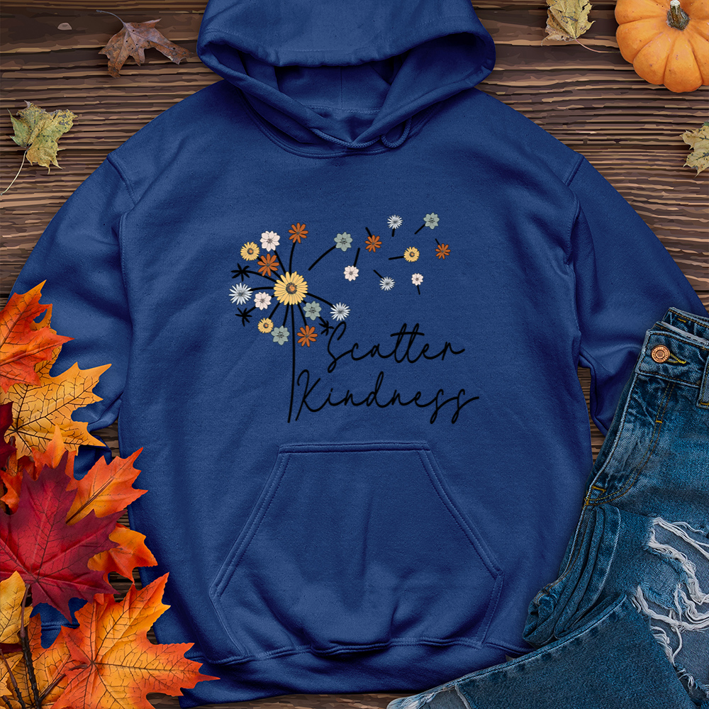 Scatter Kindness Color Dandelion Hoodie