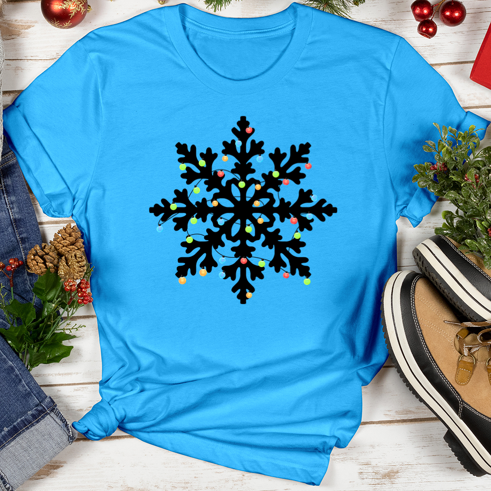 Snowflake Lights Softstyle Tee