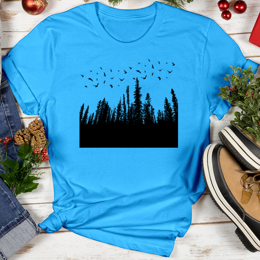 Eerie Woods Softstyle Tee