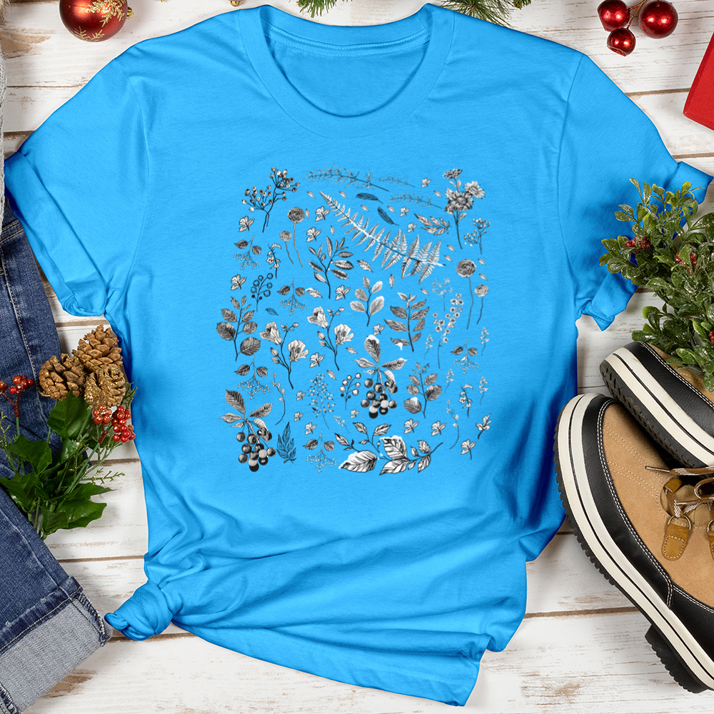 Frosty Botanical Garden Softstyle Tee