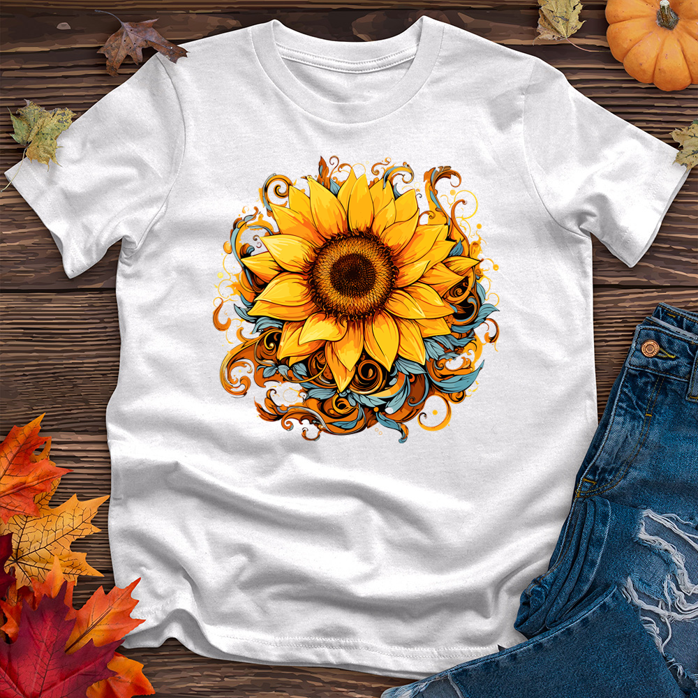 Rippling Sunflower Tee