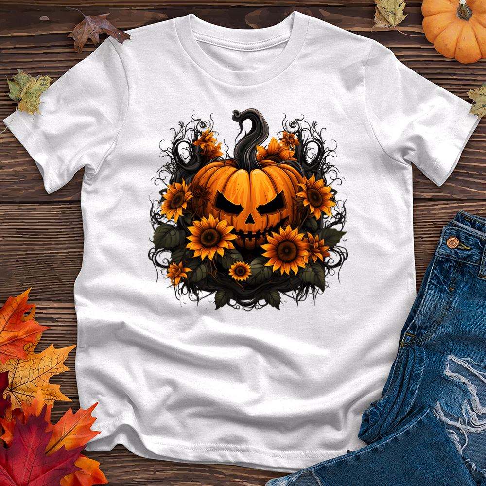 Sunflower Pumpkin Heathered Tee