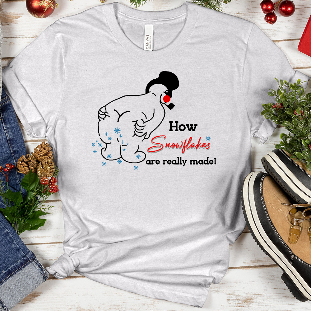 How Snowflakes Are Made Tee