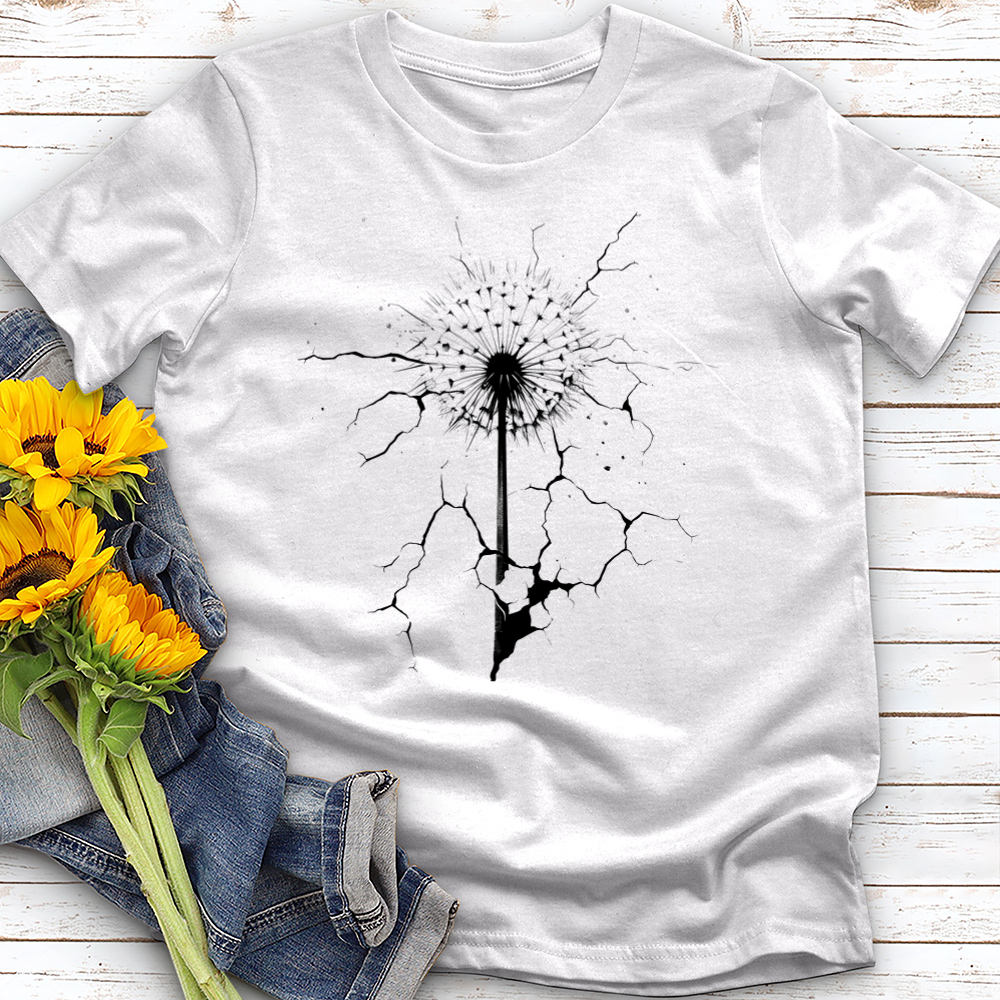 Cracked Dandelion Tee