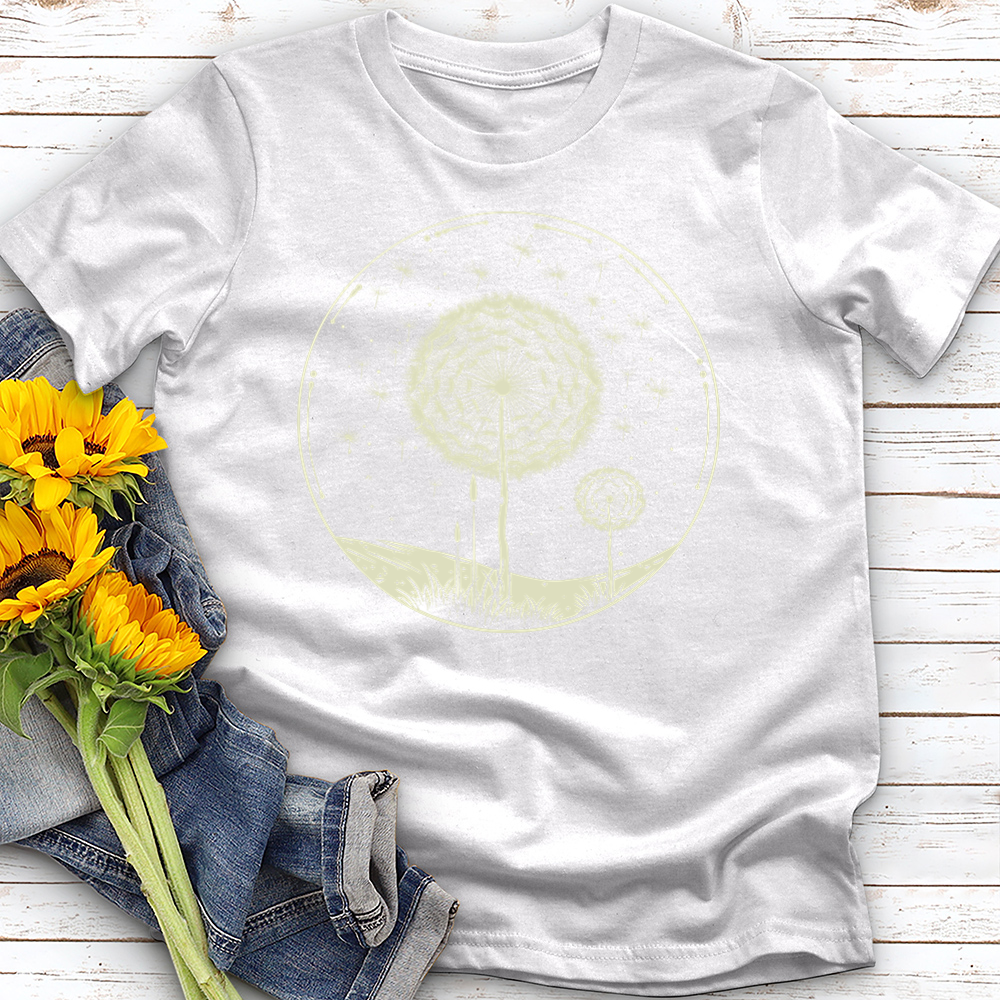 Midnight Dandelions Tee