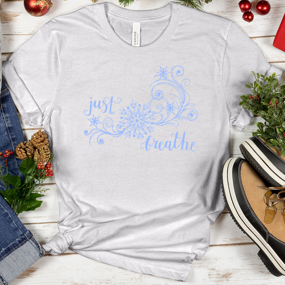 Just Breathe Winter Tee