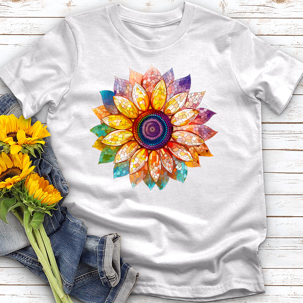 Colorful Sunflower Tee