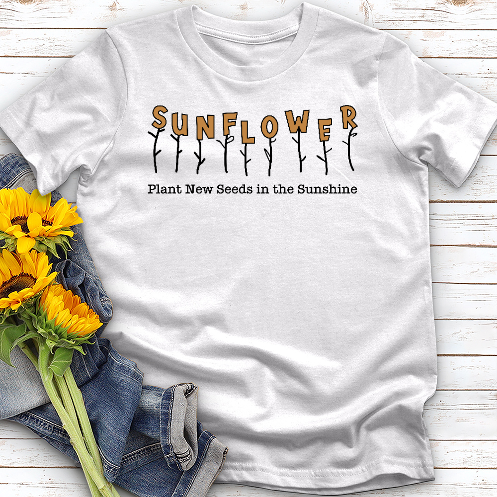 Sunflower Sunshine Seeds Tee