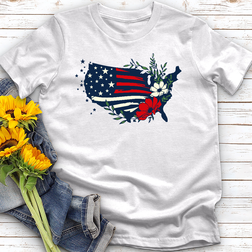 Floral Country Tee