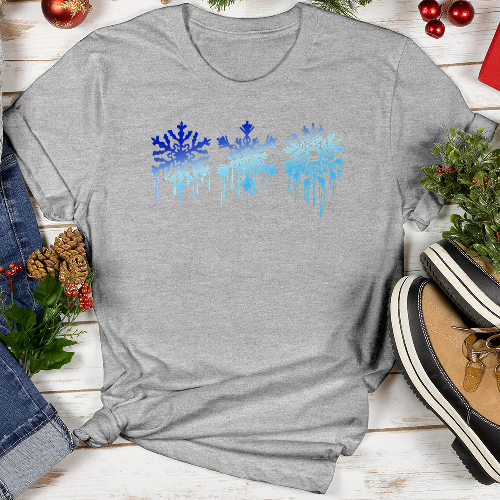 Snowflake Drip Softstyle Tee