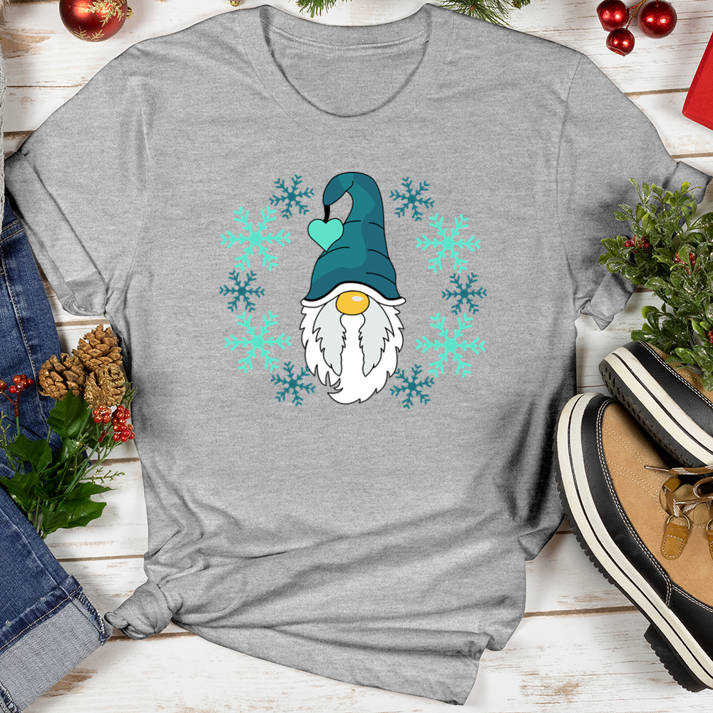 Snowfall Gnome Softstyle Tee