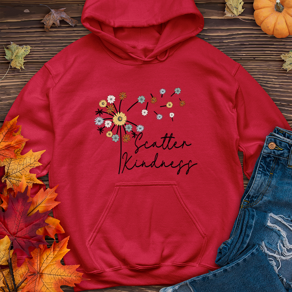 Scatter Kindness Color Dandelion Hoodie