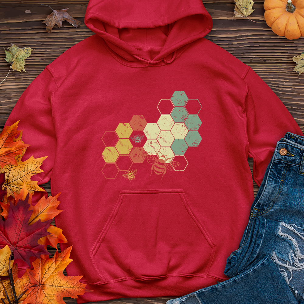 Rainbow Honeycomb Hoodie