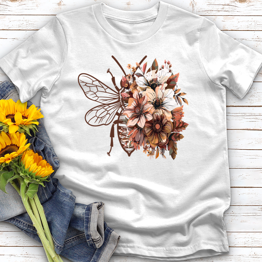 Bee Floral Softstyle Tee